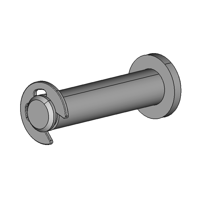 Clevis Pins with Retaining Ring Groove