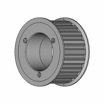 H Series Quick-Disconnect Timing Belt Pulleys