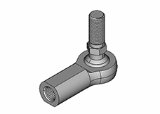 Internally Threaded Lubrication-Free Ball Joint Linkages