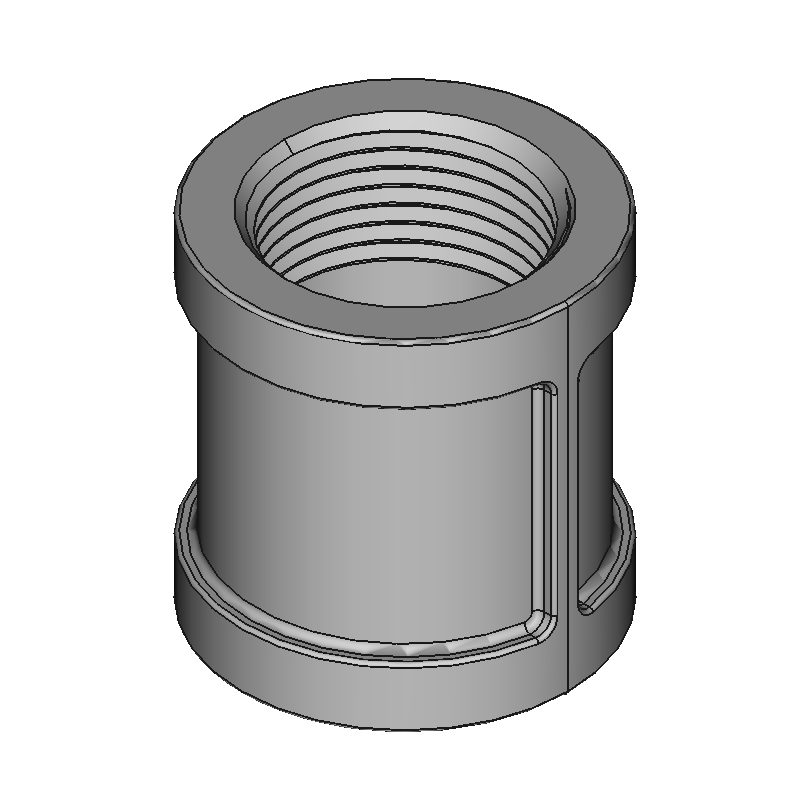 Low-Pressure Iron and Steel Threaded Pipe Fittings