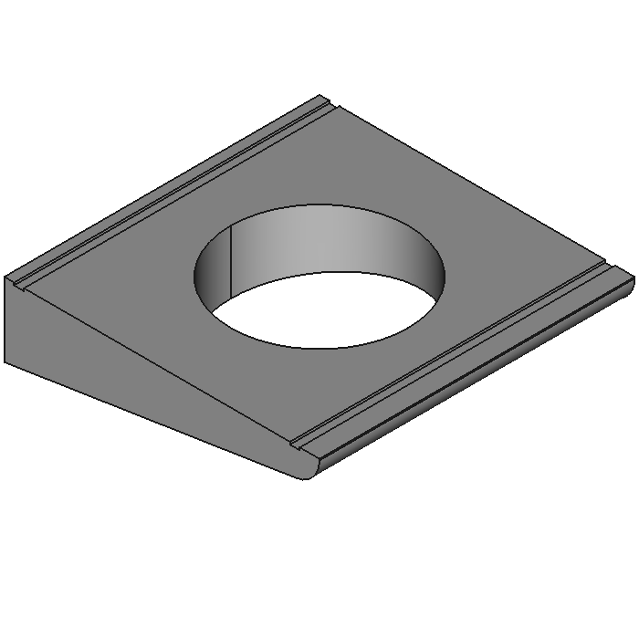 Metric Leveling Washers for I-Beams