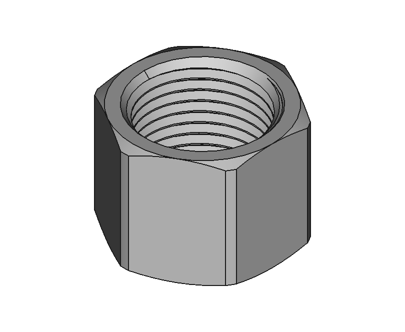 Nuts for Compression Fittings for Steel Tubing