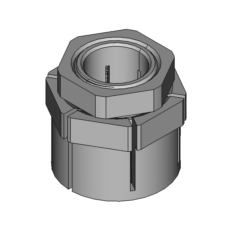 Quick-Grip Screw-Clamp Bushing