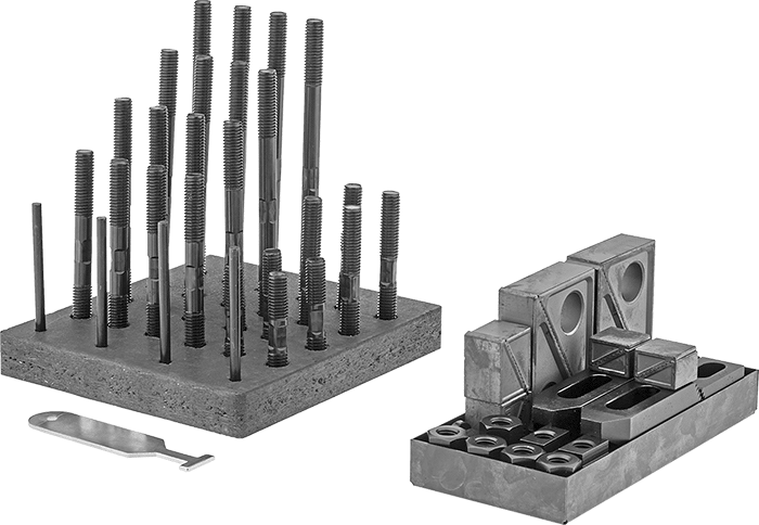 Setup Clamp and T-Slot Fastener Kits Setup Clamp and T-Slot Fastener Kits