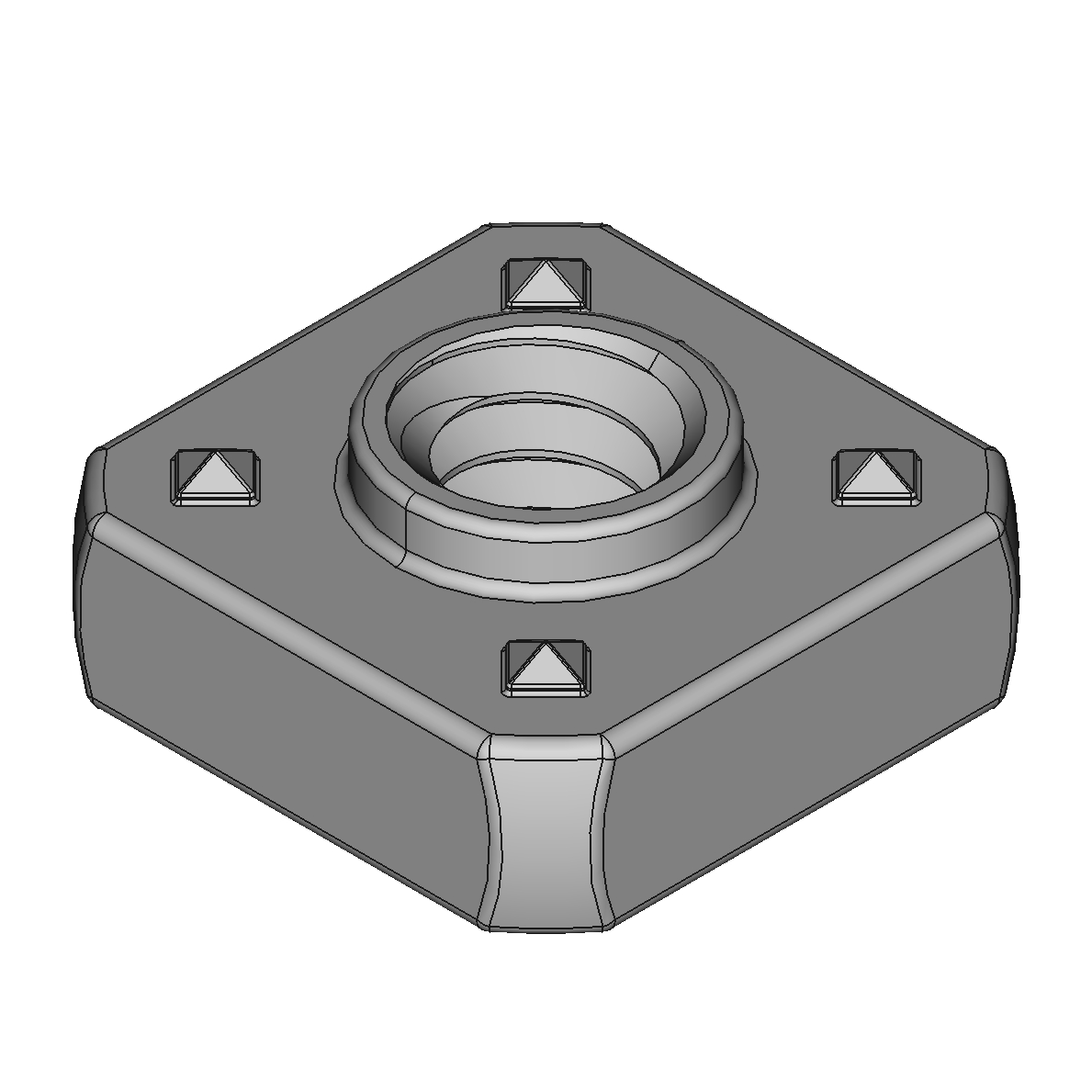 Surface-Mount Nuts