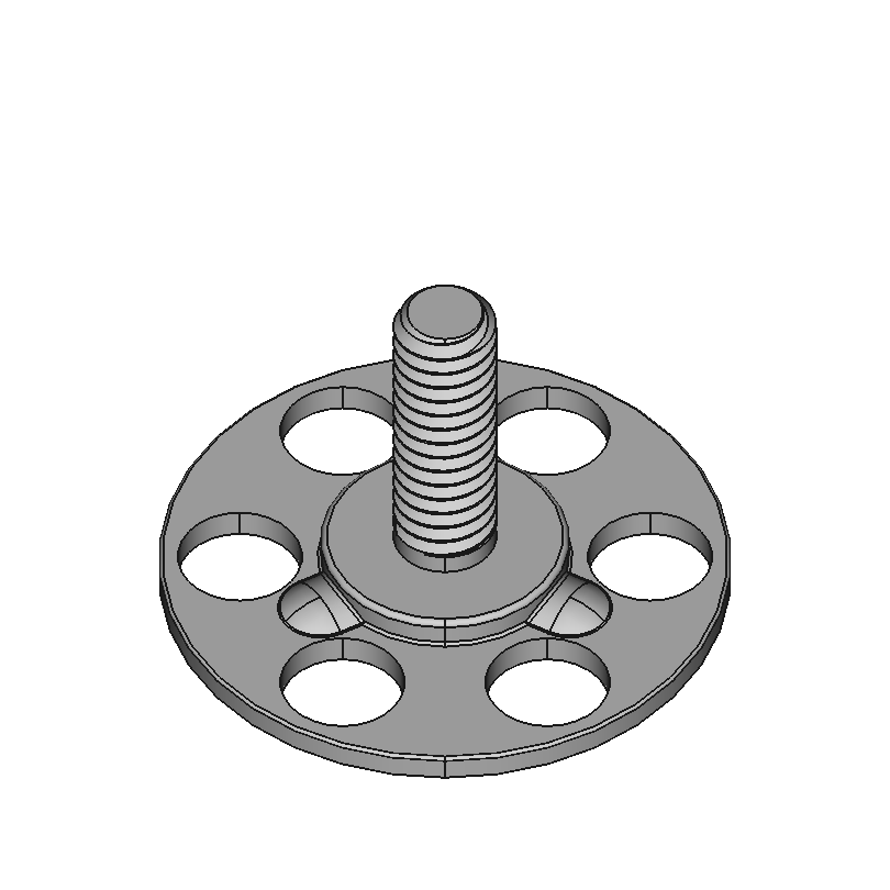 Steel Adhesive-Mount Studs