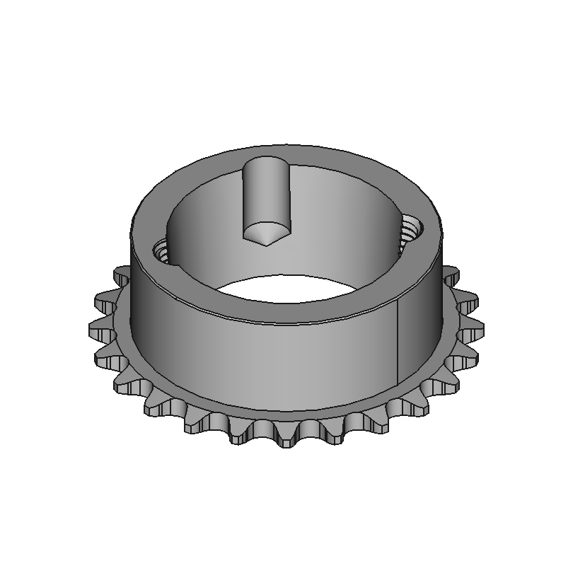 Taper-Lock Bushing-Bore Sprockets for Metric Roller Chain