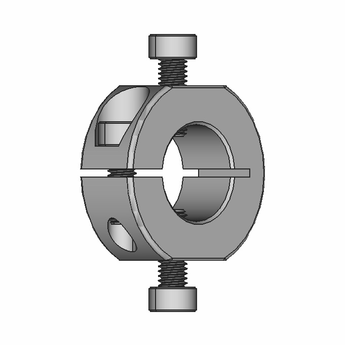 Top-and-Bottom Mount Shaft Collars