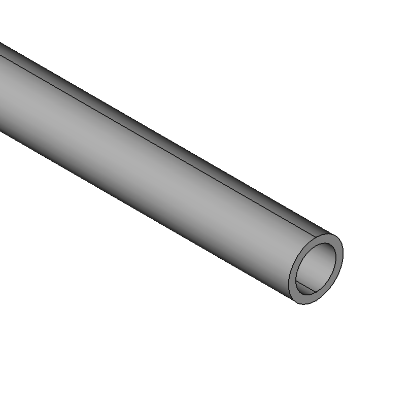 UV-Resistant Hard Plastic Tubing for Chemicals