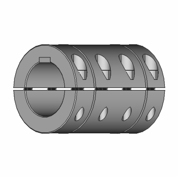 High-Grip Two-Piece Shaft Couplings