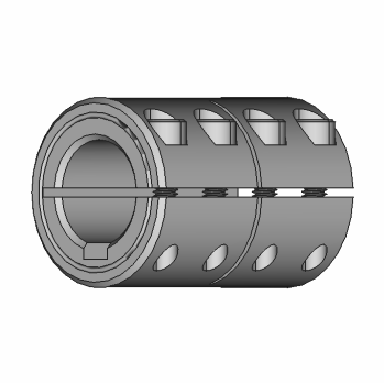 Machinable-Bore Clamping Shaft Couplings