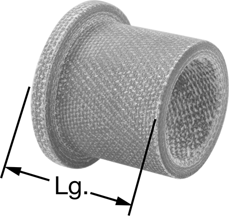 Multipurpose Dry-Running Flanged Sleeve Bearings