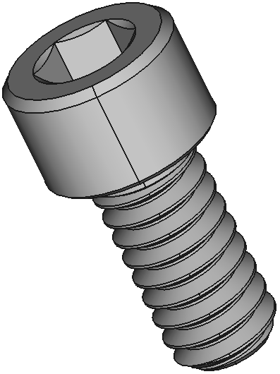 18-8 Stainless Steel Low-Profile Socket Head Screws