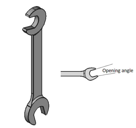 75° Angle Tight-Clearance Open-End Wrenches