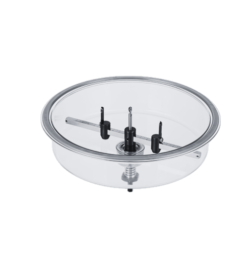 Adjustable-Diameter Hole Saws with Debris Guard
