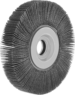 Arbor-Mount Flap Sanding Wheels for Stainless Steel and Hard Metals