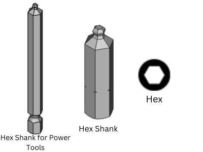 Ball-End Hex Bits