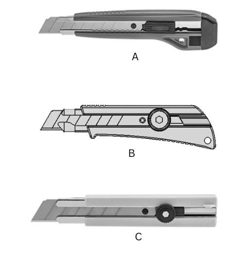 Breakaway-Blade Utility Knives