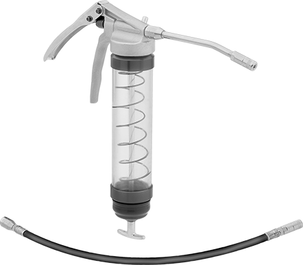 Clear-Barrel Pistol-Grip Grease Guns