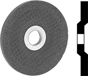 Contaminant-Free Grinding Wheels for Angle Grinders-Use on Metals