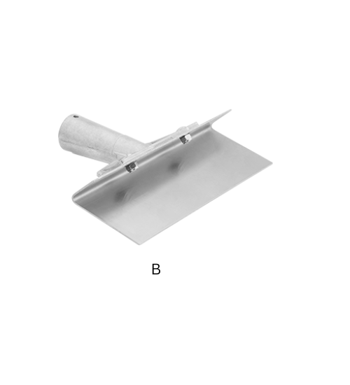 Corrosion-Resistant Stainless Steel Blade Long-Reach Scrapers