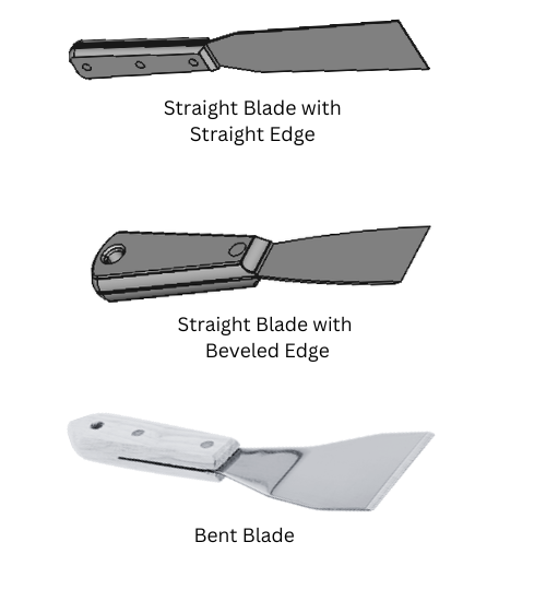 Corrosion-Resistant Stainless Steel Blade Putty Knives
