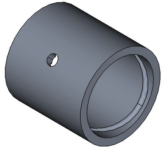 Corrosion-Resistant Sleeve Bearings with Groove