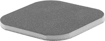 Cushioned Sanding Pads for Aluminum Soft Metals and Nonmetals