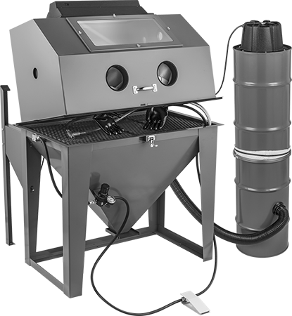Easy-to-Load Abrasive Blasting Cabinets
