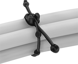 Elastic Beaded Cable Ties