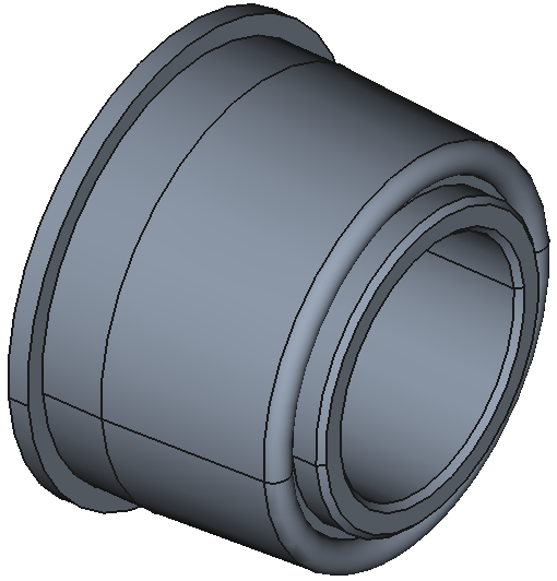 Self-Aligning Dry-Running Flanged Sleeve Bearings