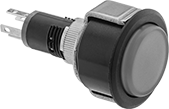 Flush-Mount 19 mm Panel-Mount Push-Button Switches