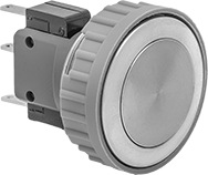 Flush-Mount 22 mm Panel-Mount Push-Button Switches