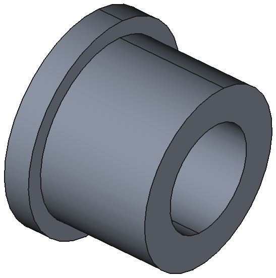 Dry-Running Flanged Sleeve Bearings