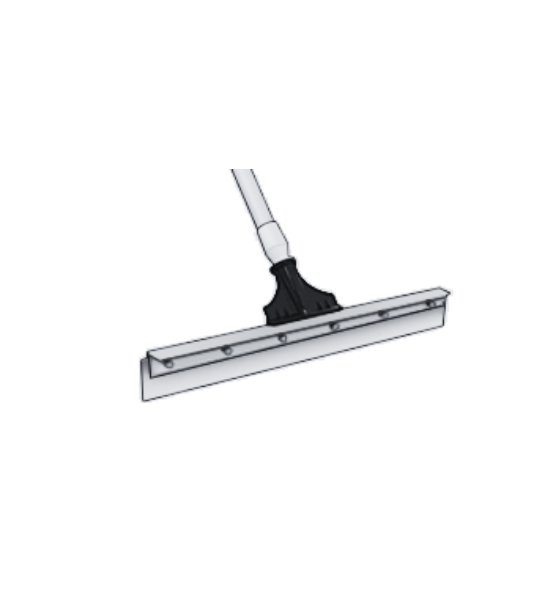 Food Industry Nonmarking Floor Squeegees