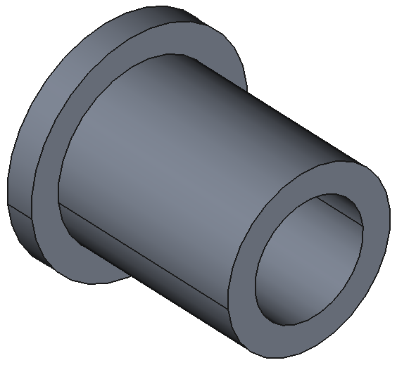 Food Industry Oil-Embedded Flanged Sleeve Bearings