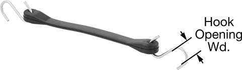 Harsh-Environment Fluoroelastomer Tie Downs