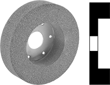 Heavy-Removal Norton Toolroom Grinding Wheels for Metals