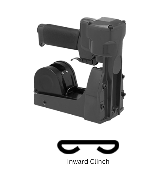 High-Capacity Air-Powered Box Staplers for Corrugated Cardboard Boxes