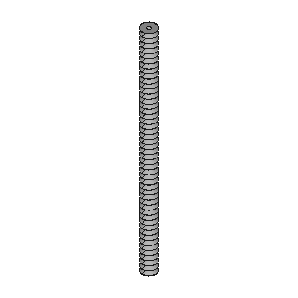 High-Temperature Breathable Round Bellows with Flange Ends
