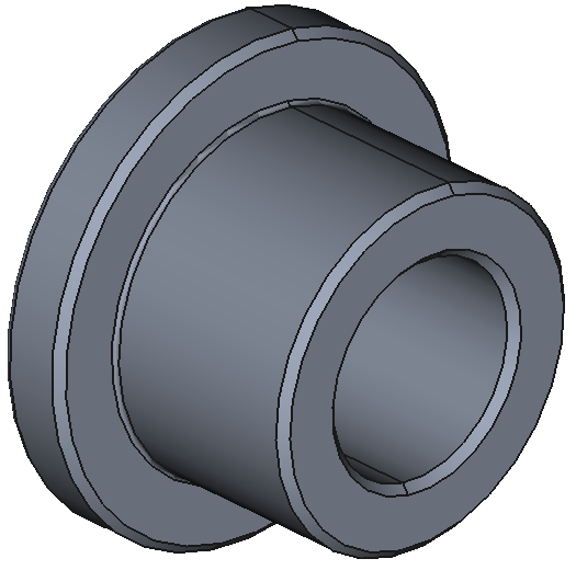 High-Load Oil-Embedded Flanged Sleeve Bearings