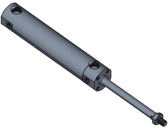 Impact-Resistant Aluminum Round Body Air Cylinders