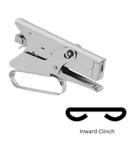 Inward-Clinch Manual Staplers