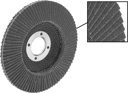 Long-Life Flap Sanding Discs for Aluminum Soft Metals and Nonmetals