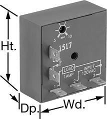 Long-Life Surface-Mount Timer Relays