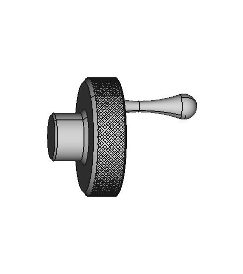 Machinable-Hub Knobs with Handle