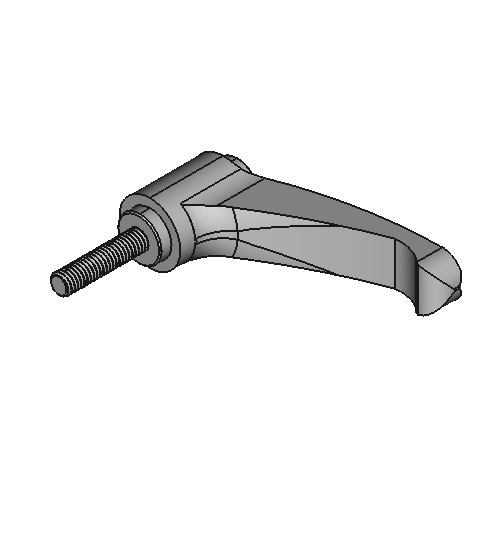 Metal-Detectable Tapered Lever Handles