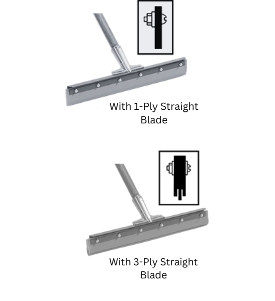 Nonmarking Floor Squeegees