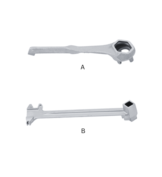 Nonsparking Drum Plug Wrenches