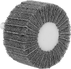 Nylon Mesh Cushioned Flap Sanding Wheels with Shank